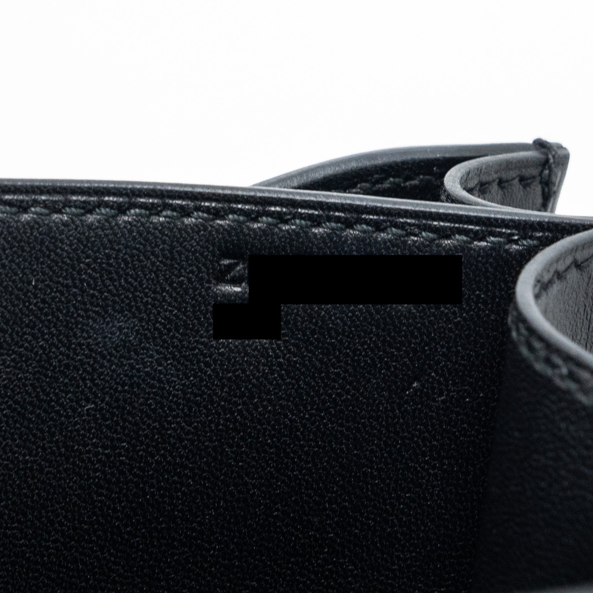 HERMES MINI STUDIO CONSTANCE MONSIEUR BLACK SHW