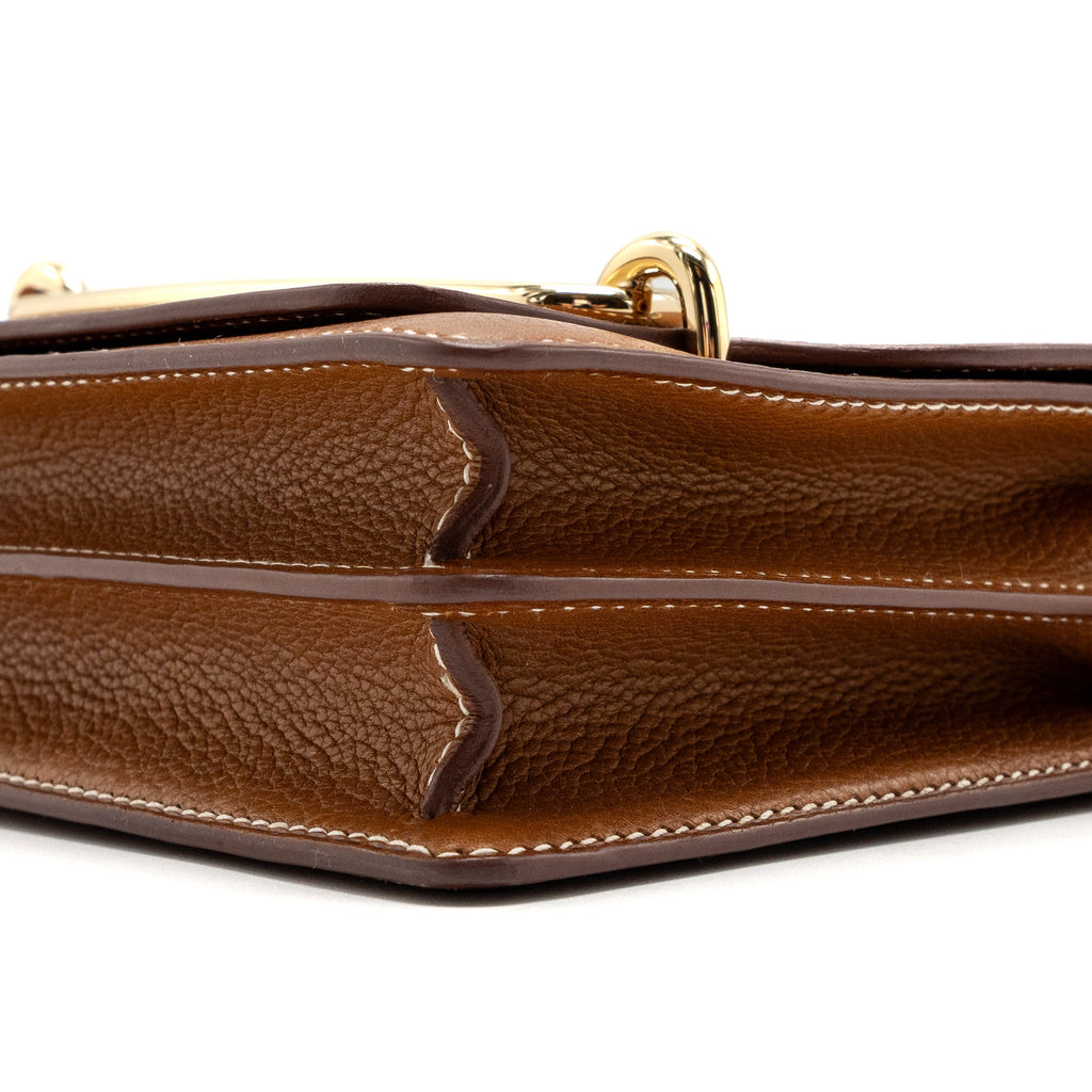 HERMES MINI ROULIS BARENIA FAUBOURG 34 FAUVE LGHW