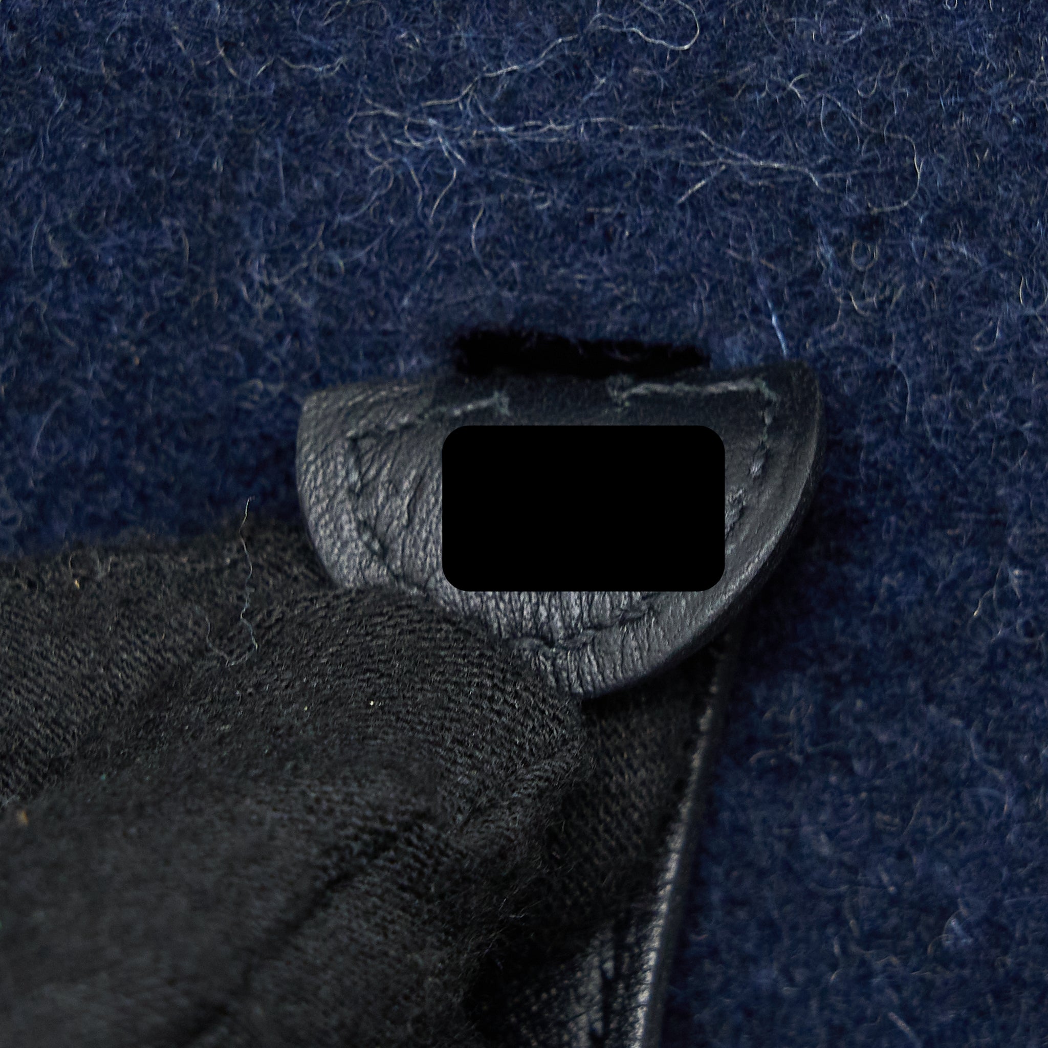 HERMES MINI EVELYNE FEUTRE/SWIFT BLUE NUIT/BLACK SHW