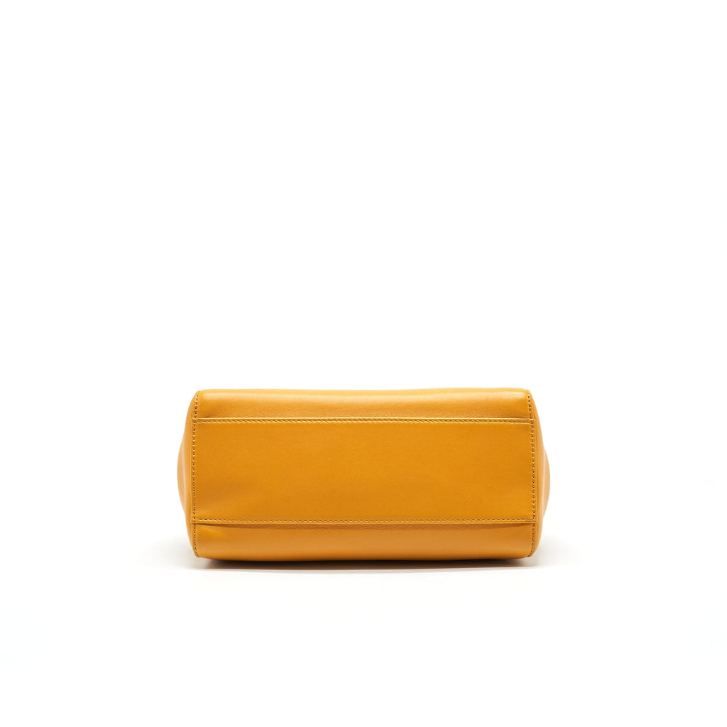 FENDI MINI PEEKABOO APRICOT GHW