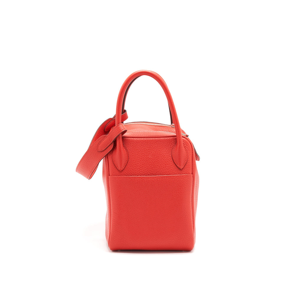 HERMES LINDY 30 ROUGE TOMATE SHW