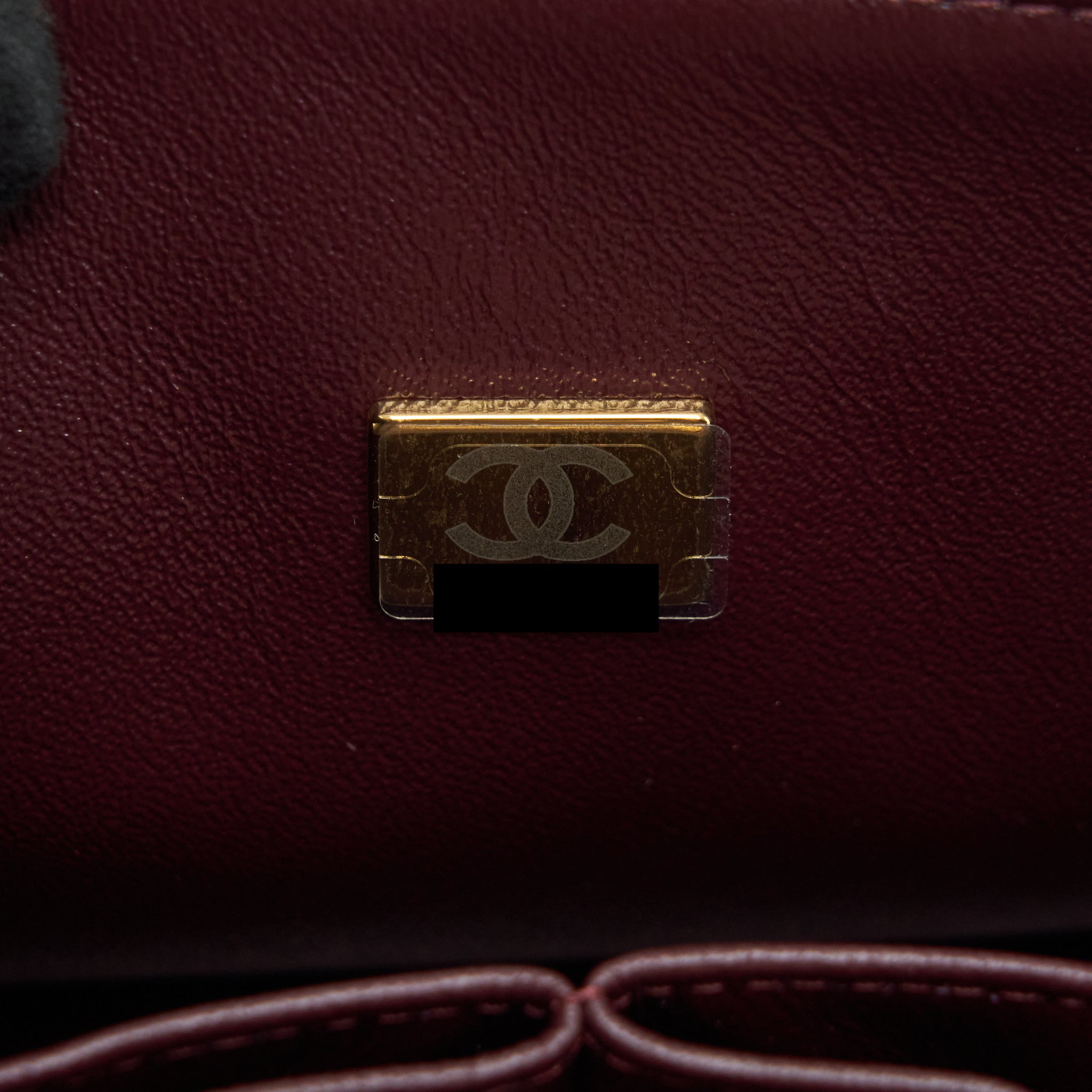 CHANEL SMALL CLASSIC DOUBLE FLAP BAG CAVIAR BLACK LGHW (MICROCHIP)