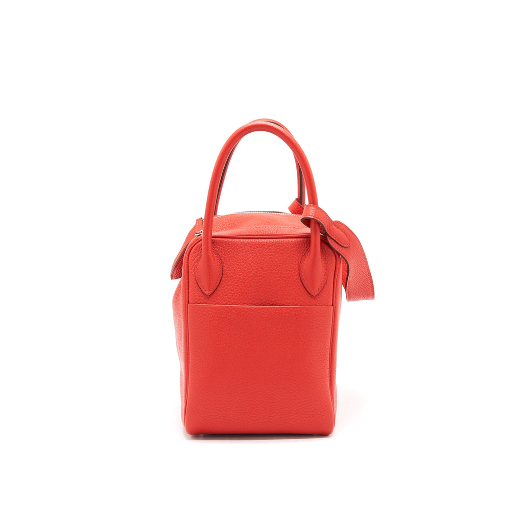 HERMES LINDY 30 ROUGE TOMATE SHW