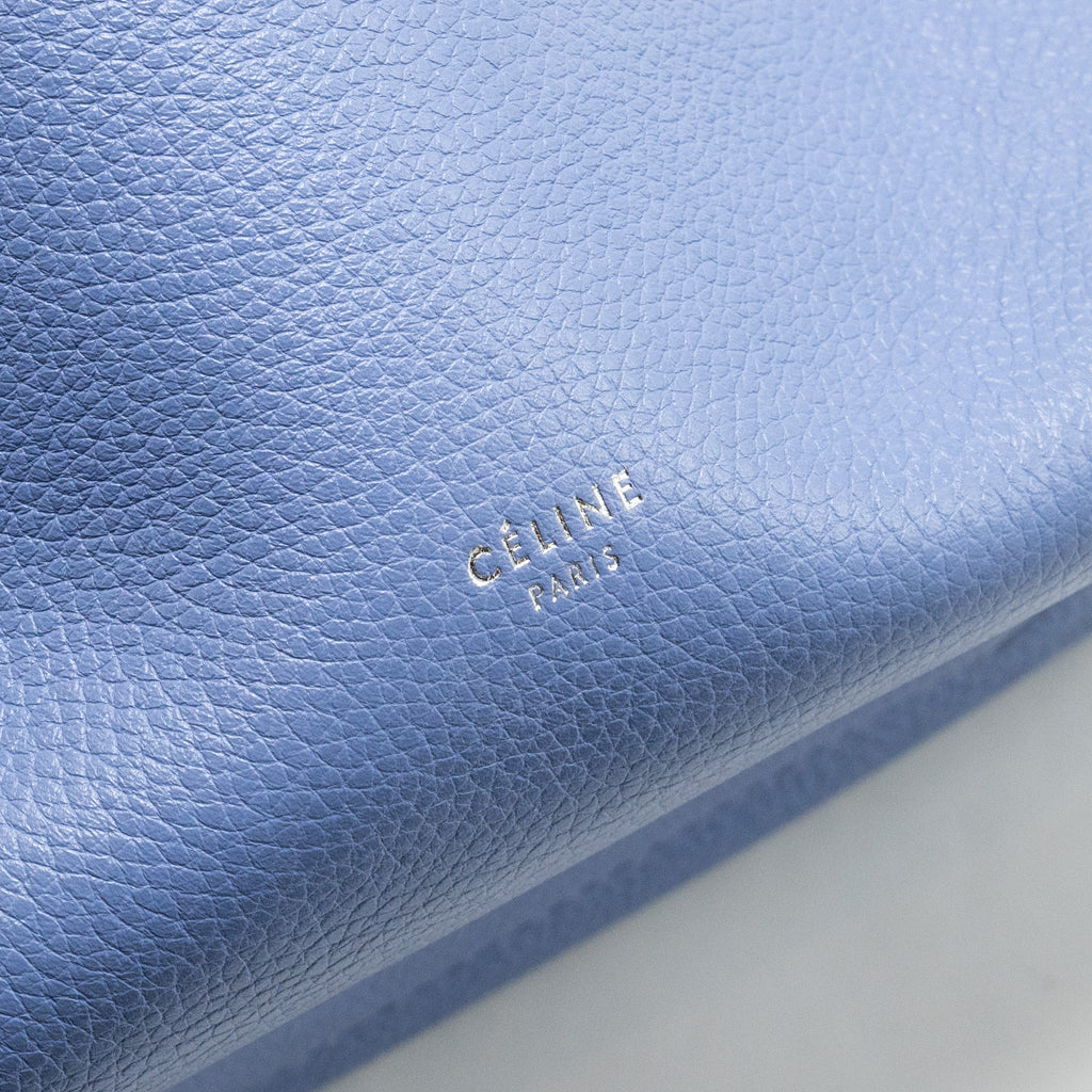 CELINE SANGLE BUCKET BAG CALFSKIN LIGHT PURPLE SHW