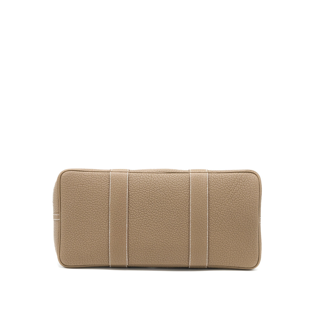 HERMES GARDEN PARTY 36 NEGONDA/CANVAS ETOUPE/DUNE SHW
