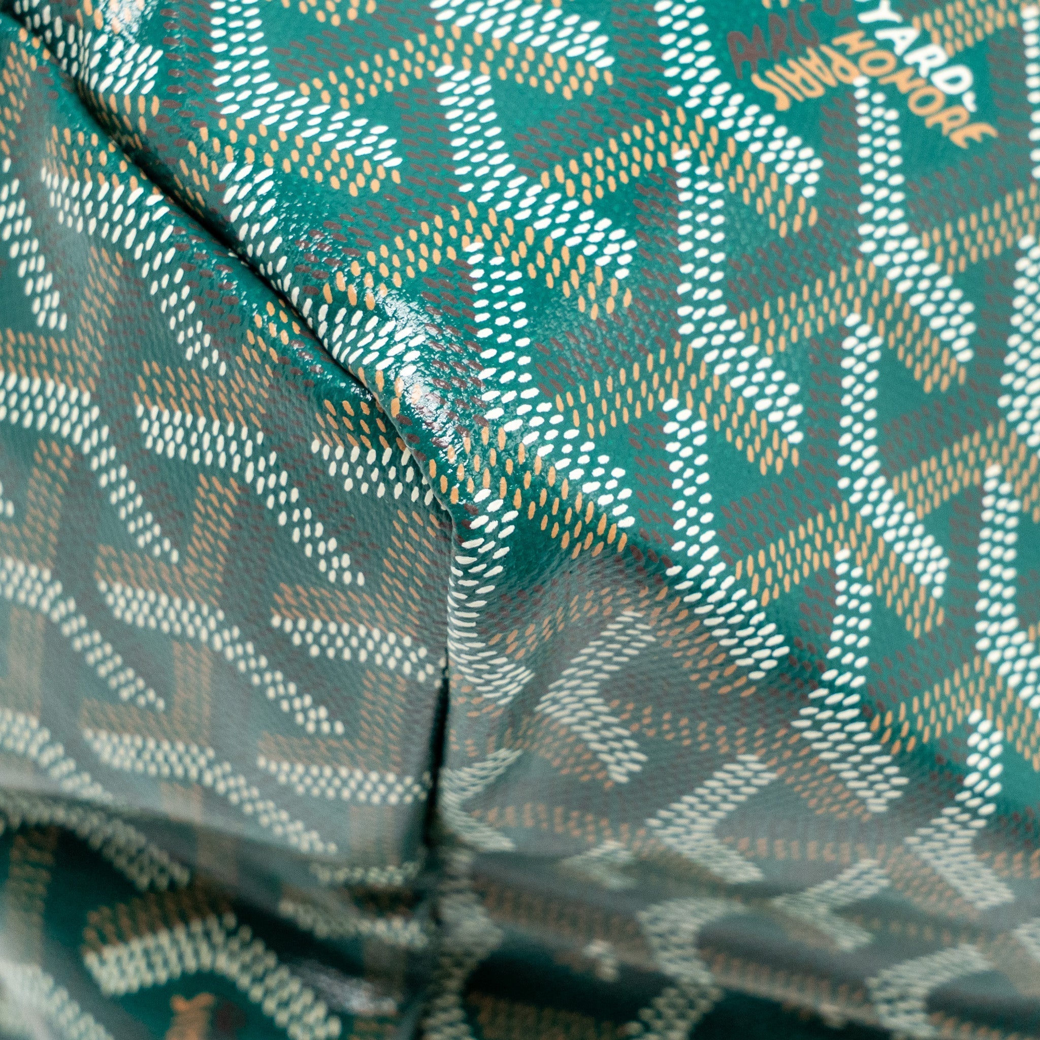 GOYARD SAINT LOUIS GM TOTE GOYARDINE CANVAS GREEN SHW