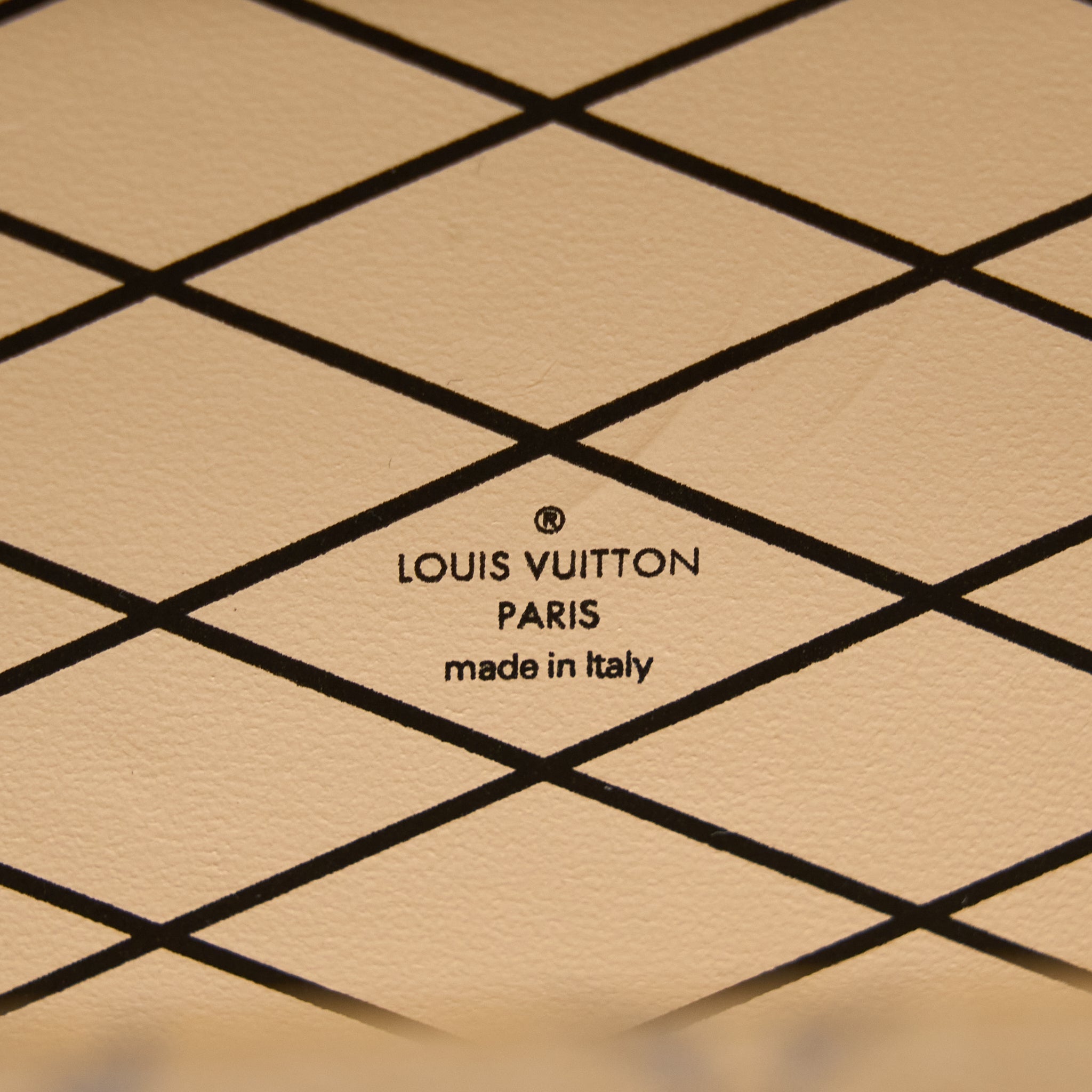 LOUIS VUITTON PETITE MALLE MONOGRAM REVERSE CANVAS GHW
