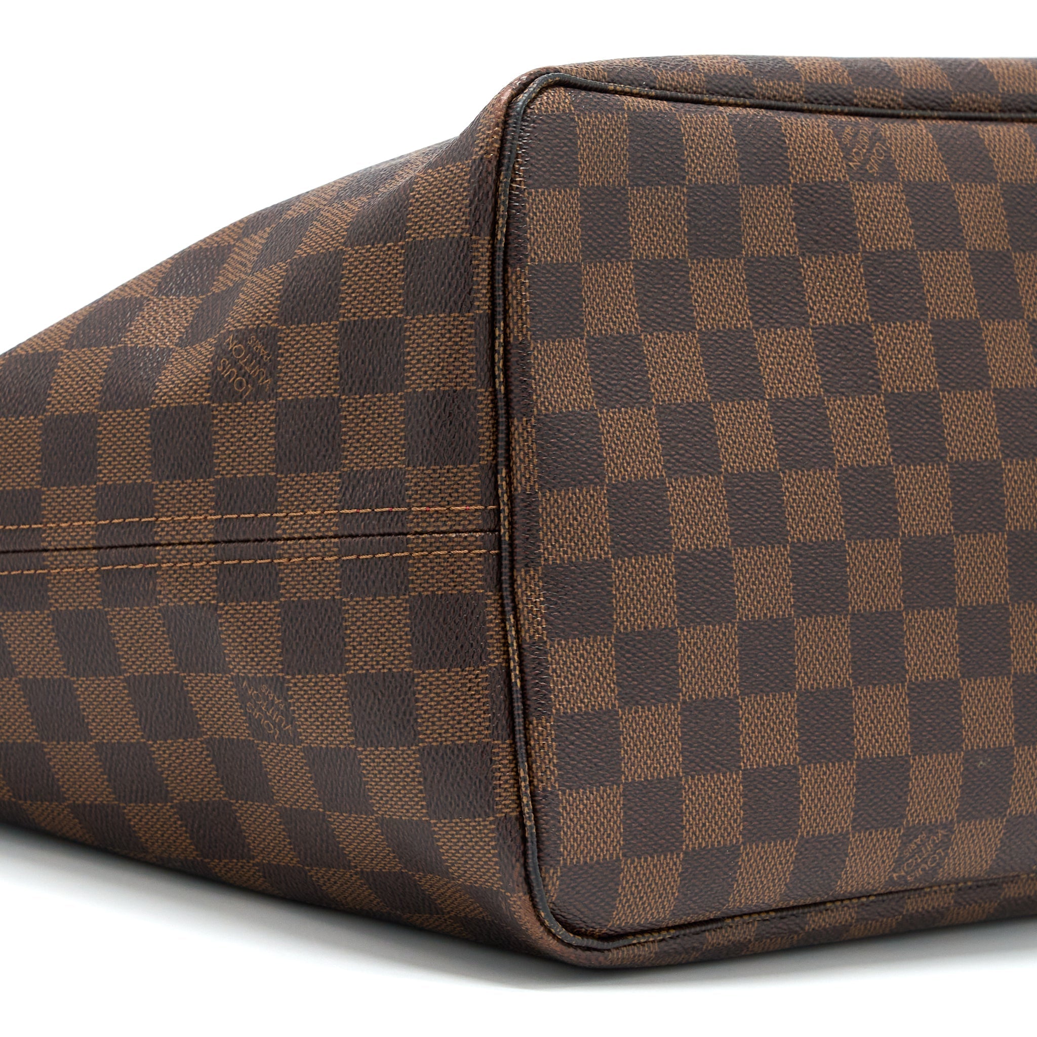 LOUIS VUITTON NEVERFULL GM DAMIER EBENE GHW