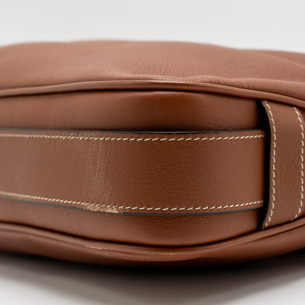 CELINE MEDIUM ROMY SUPPLE CALFSKIN TAN GHW