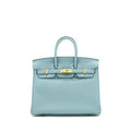 HERMES BIRKIN25 TOGO 7G CIEL GHW
