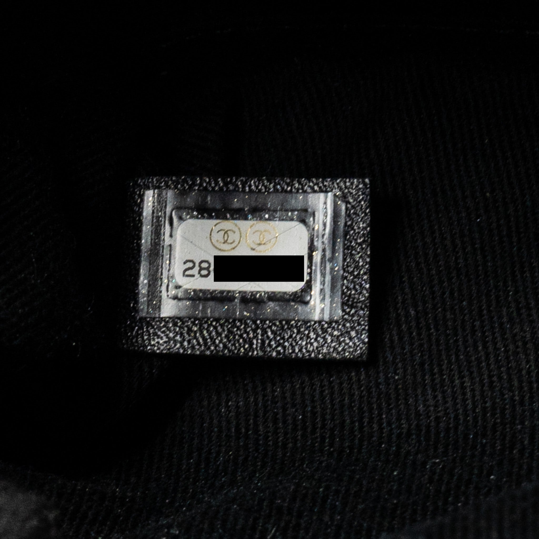 CHANEL 2.55 REISSUE BELT BAG GRAINED CALFSKIN BLACK SHW