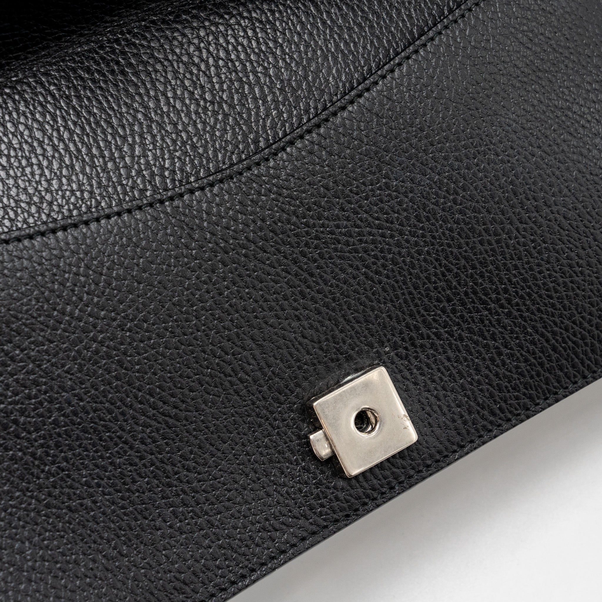 GUCCI DIONYSUS SHOULDER BAG CALFSKIN BLACK RUTHENIUM HARDWARE