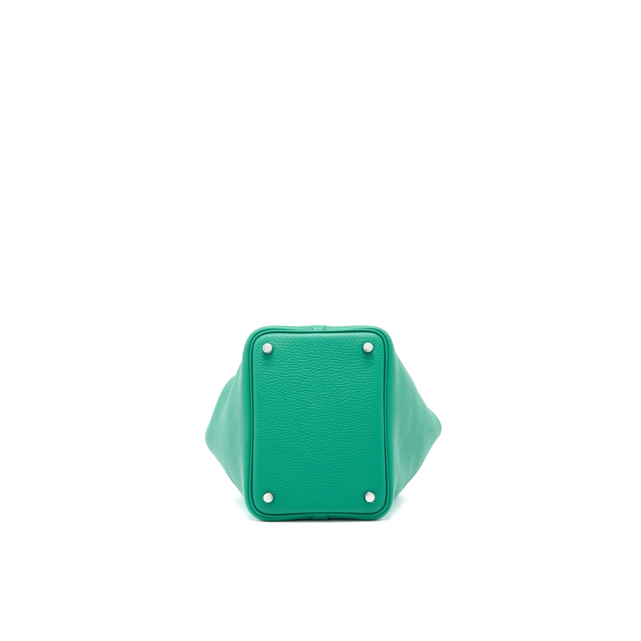 HERMES PICOTIN 18 LOCK BAG CLEMENCE U4 VERT VERTIGO SHW