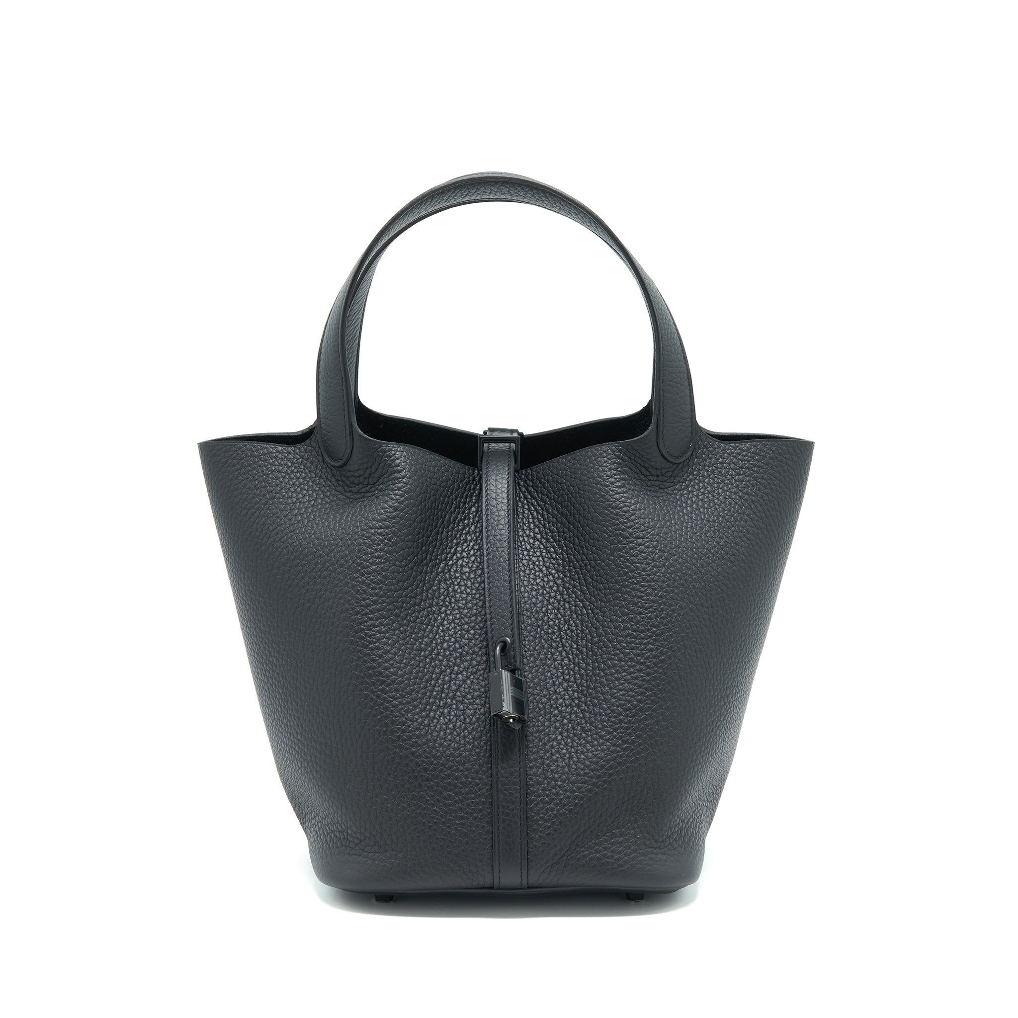HERMES PICOTIN 22 LOCK BAG SO BLACK