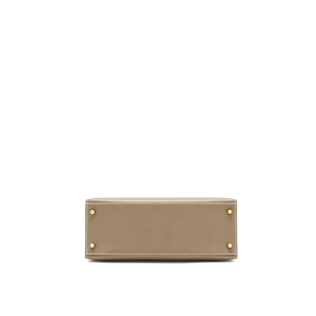 HERMES KELLY 28 EPSOM ETOUPE GHW