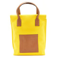 LOEWE TOTE BAG CANVAS YELLOW/GOLD SHW