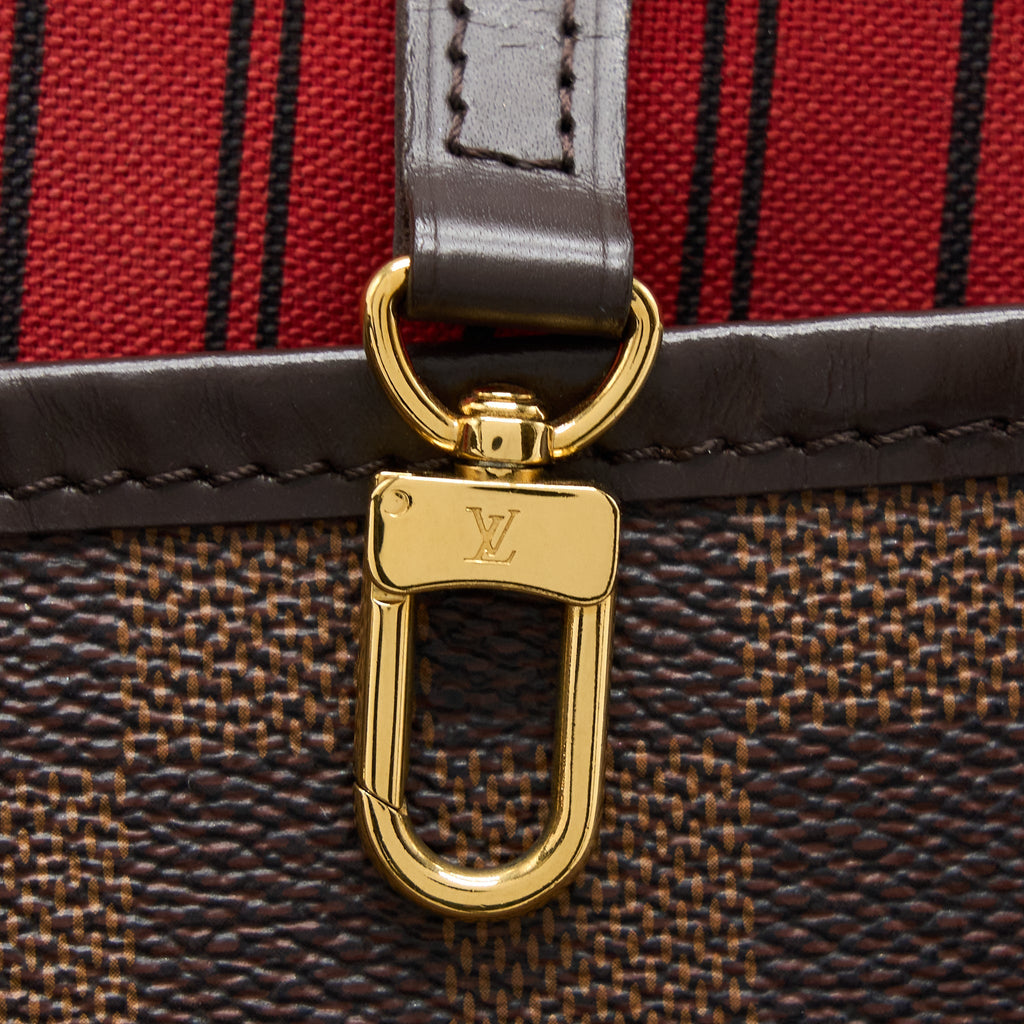 LOUIS VUITTON NEVERFULL GM DAMIER EBENE GHW