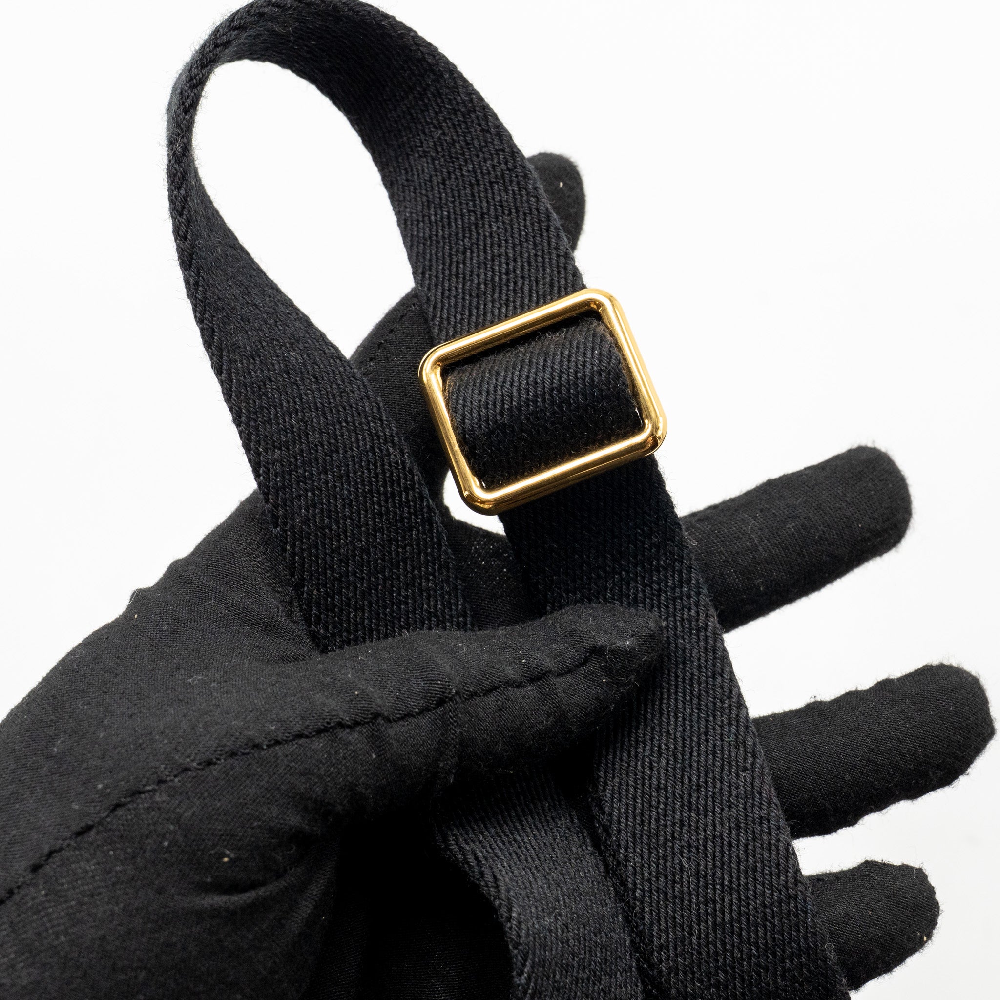 HERMES MINI JYPSIERE EVERGRAIN BLACK GHW