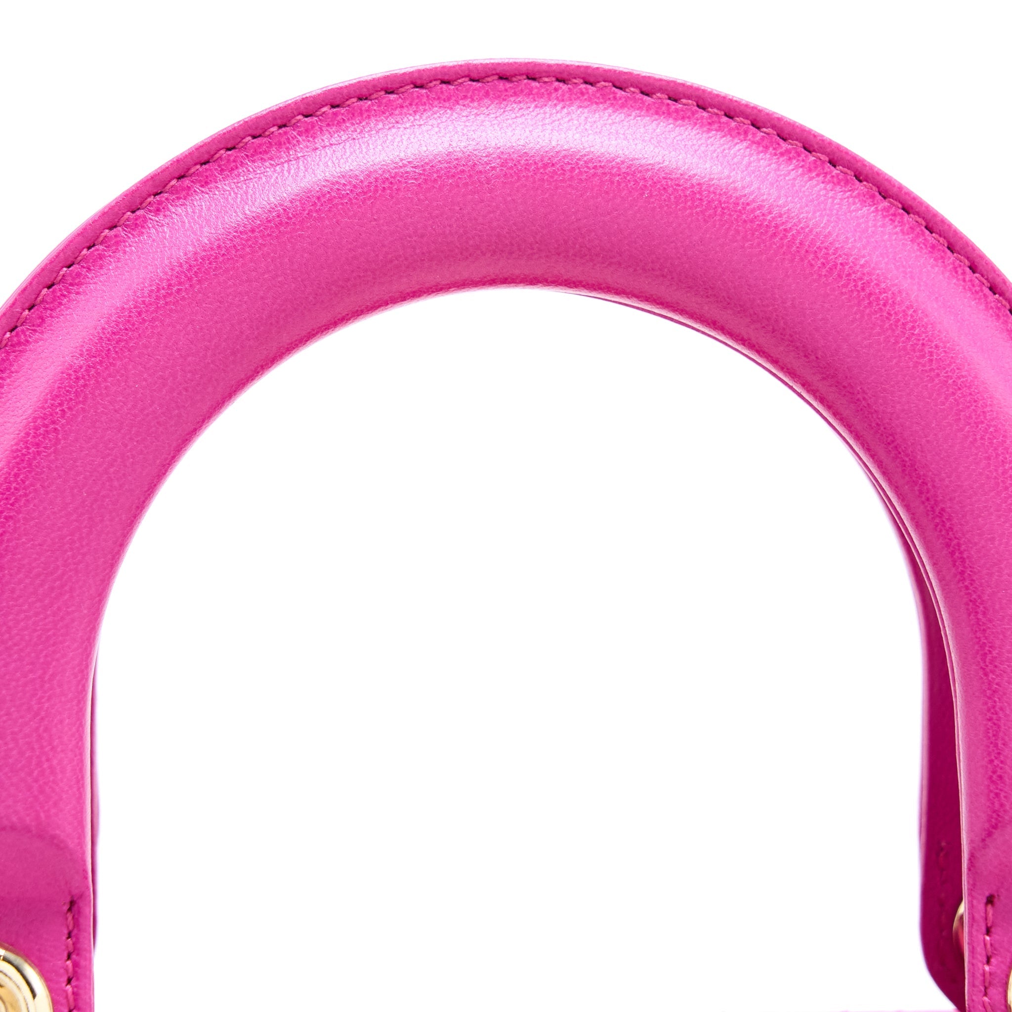DIOR SMALL LADY DIOR LAMBSKIN PINK GHW