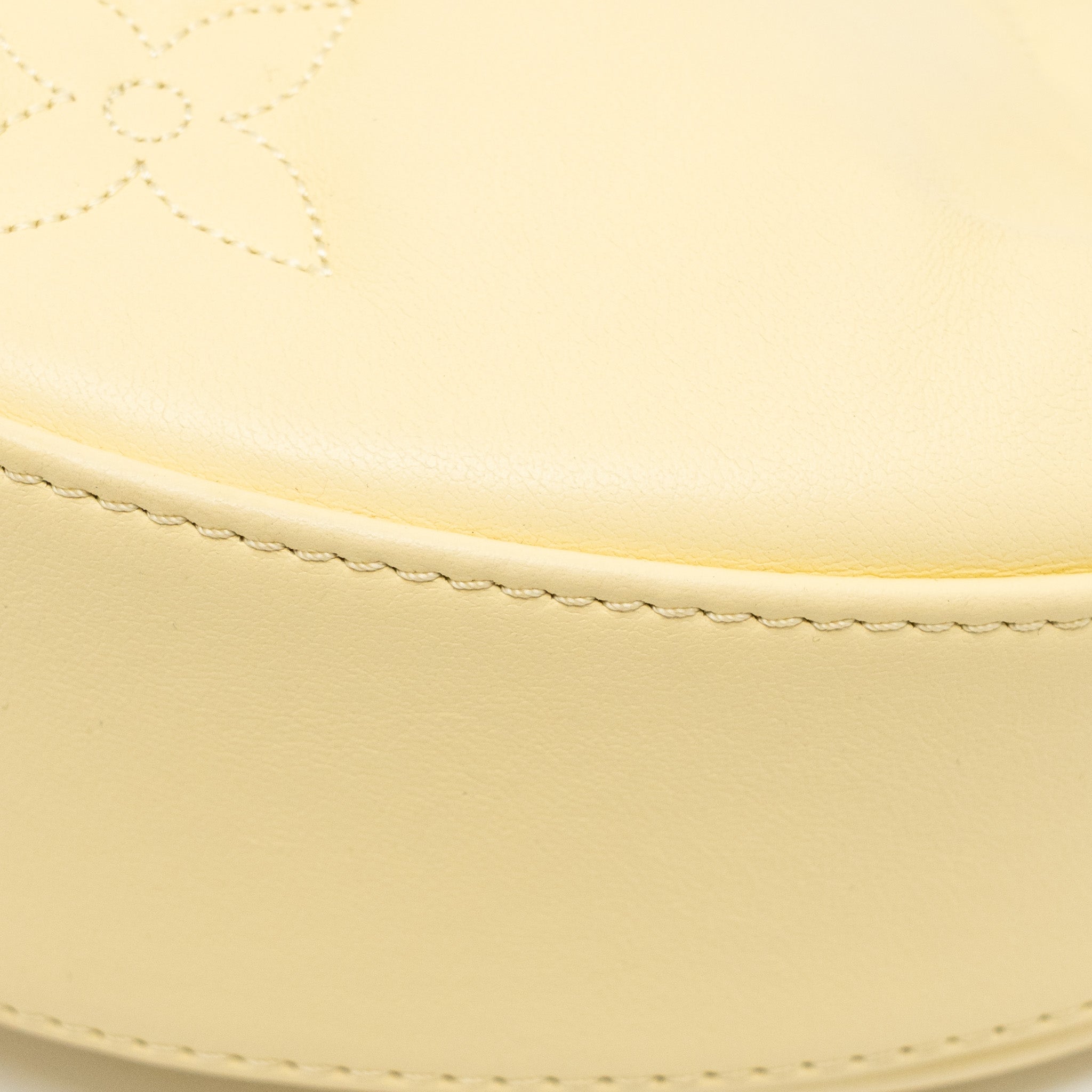 LOUIS VUITTON OVER THE MOON MONOGRAM BUBBLEGRAM CALFSKIN LIGHT YELLOW GHW