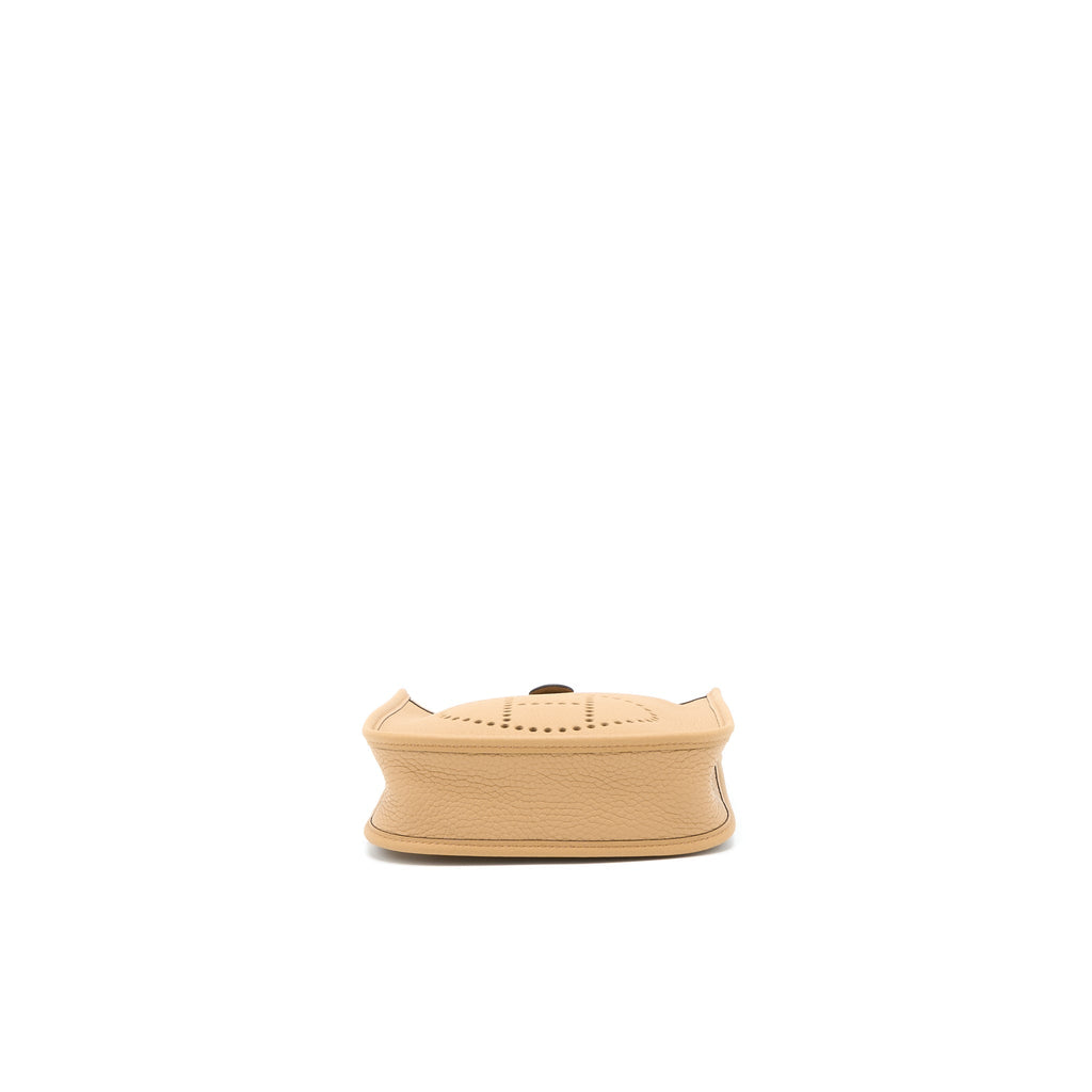HERMES MINI EVELYNE CLEMENCE CHAI MULTICOLOUR STRAP GHW