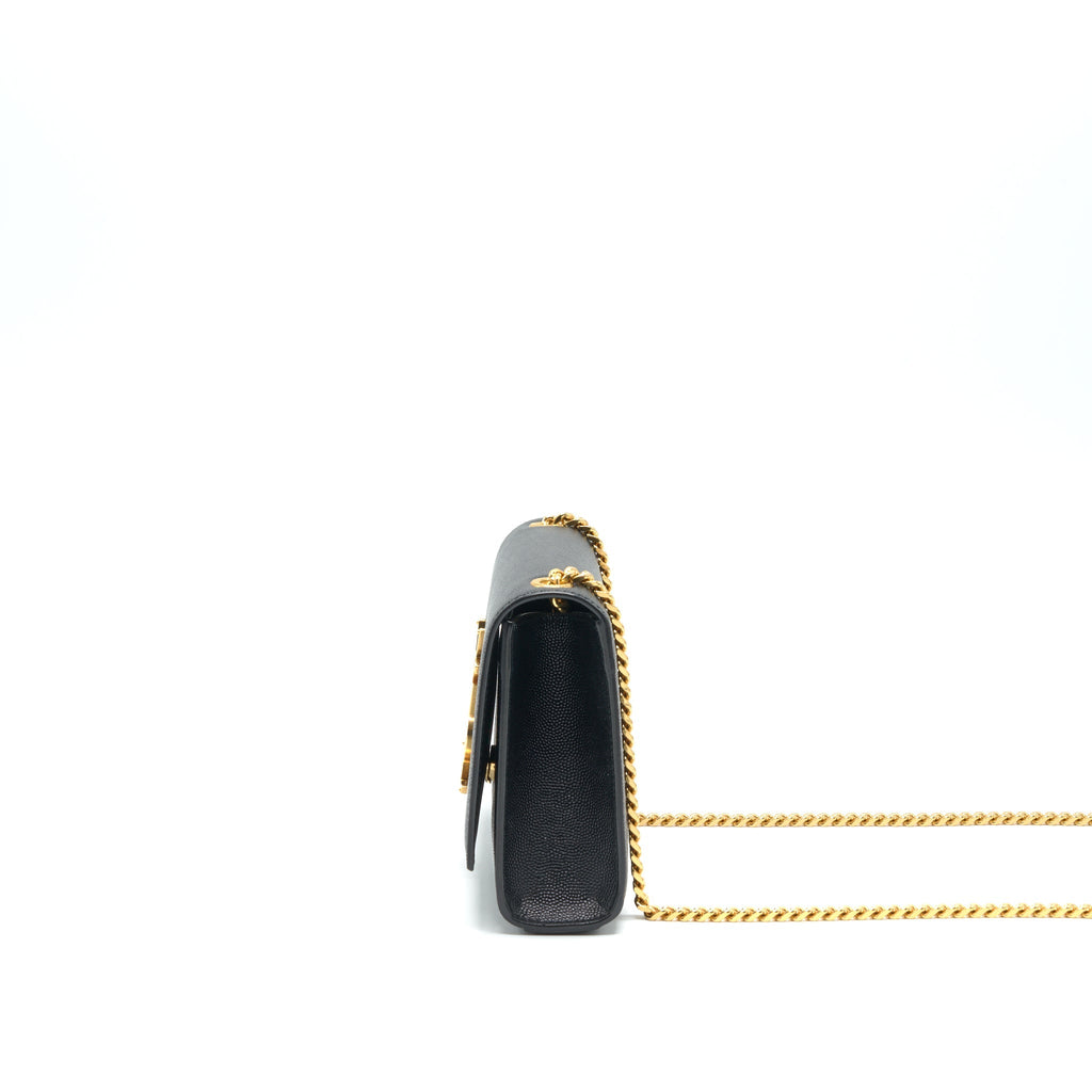 SAINT LAURENT/YSL SMALL KATE CHAIN CROSSBODY BLACK GHW