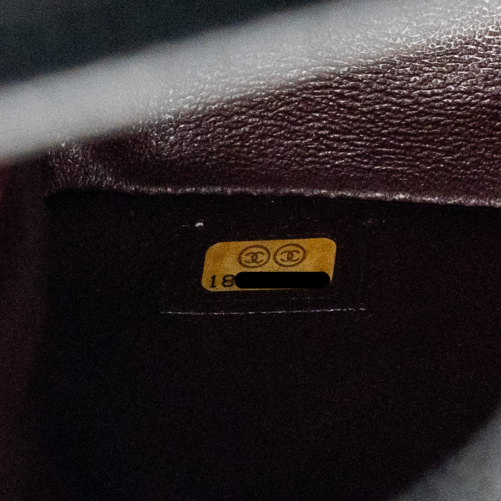 CHANEL JUMBO CLASSIC DOUBLE FLAP BAG CAVIAR BLACK SHW