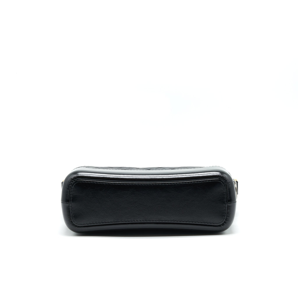 CHANEL GABRILLE LARGE HOBO BAG BLACK
