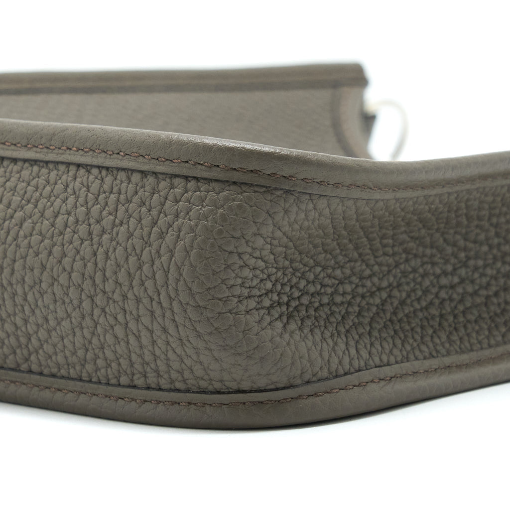HERMES MINI EVELYN CLEMENCE GRIS ETAIN SHW