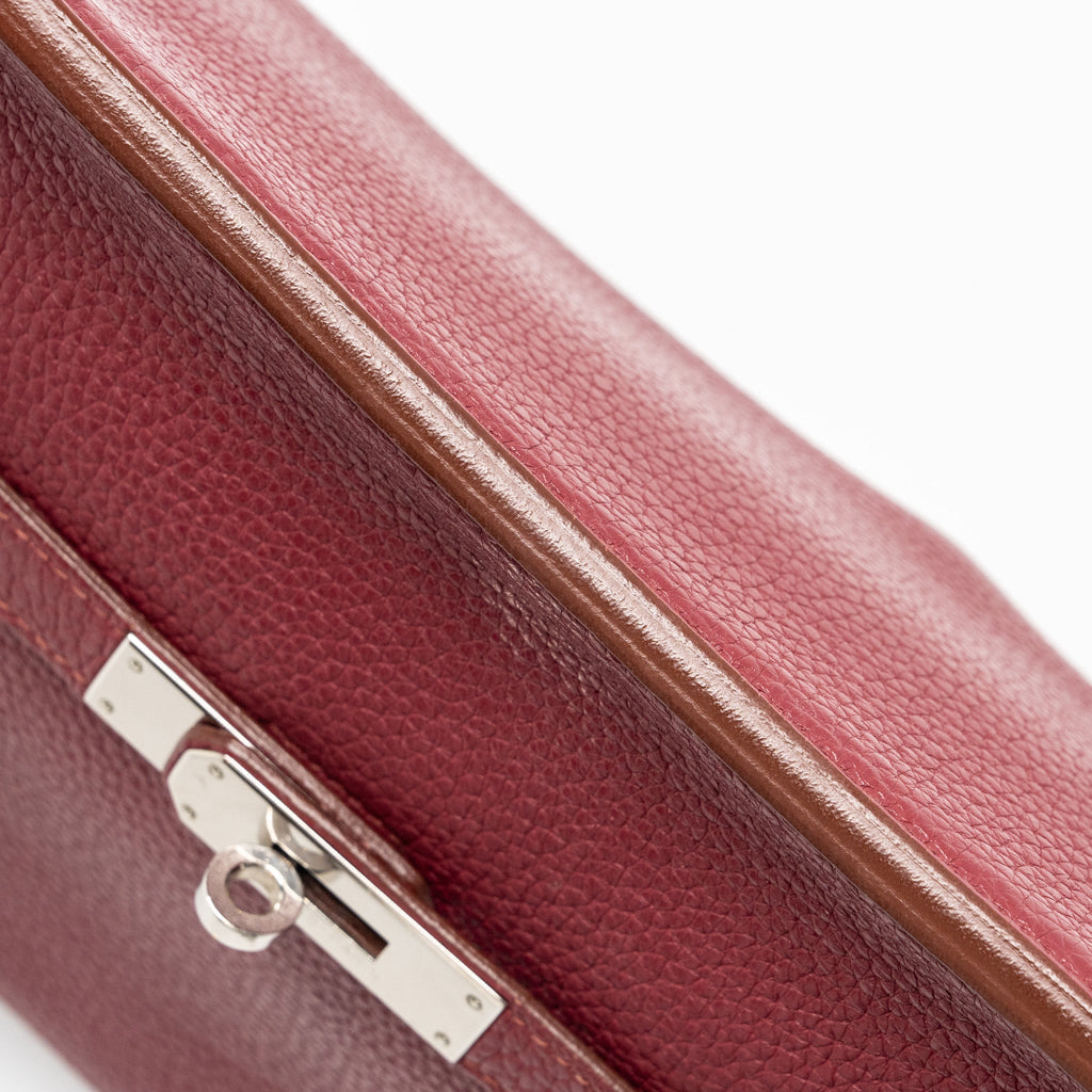 HERMES JYPSIERE 28 CLEMENCE ROUGE GRENAT SHW