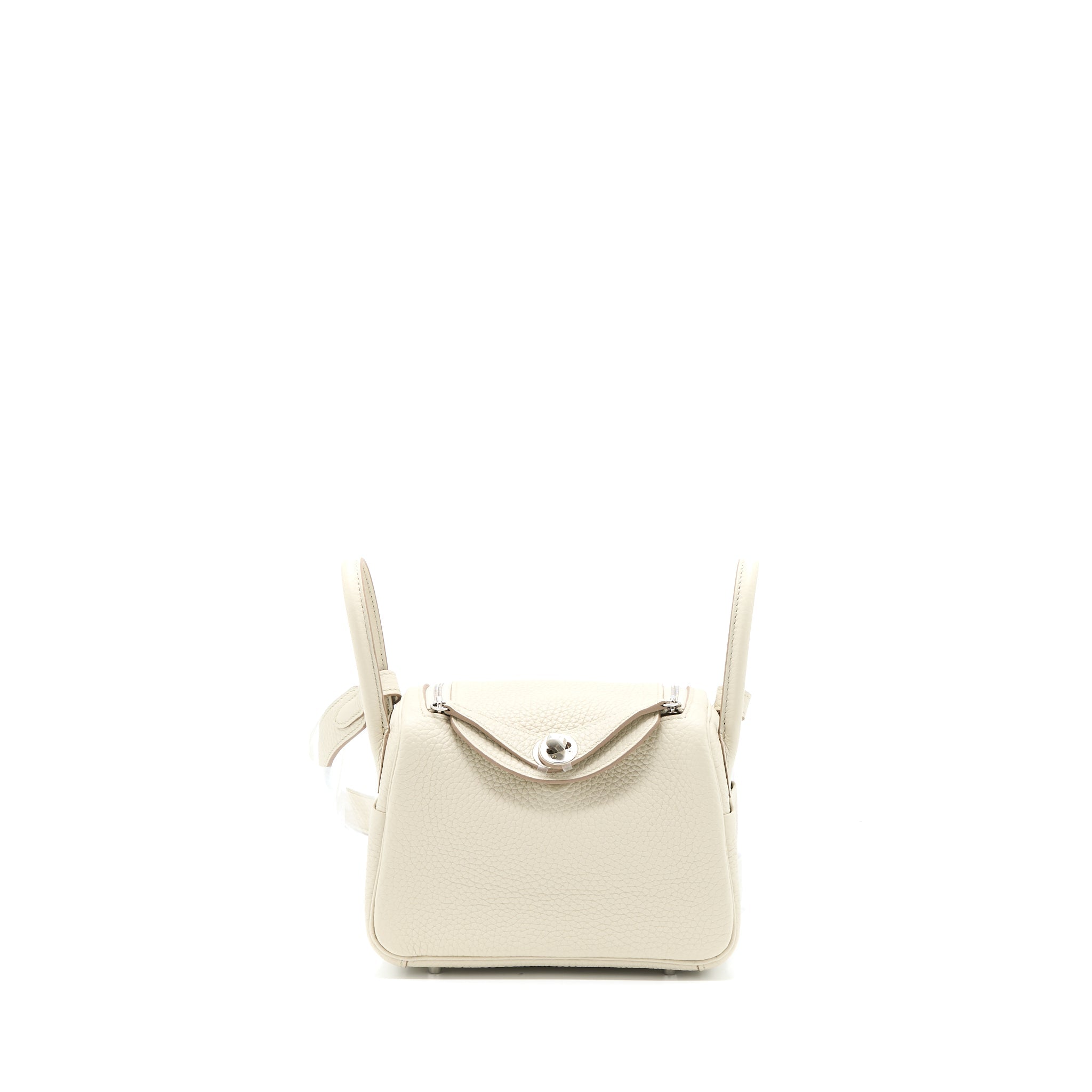 HERMES MINI LINDY CLEMENCE BETON SHW