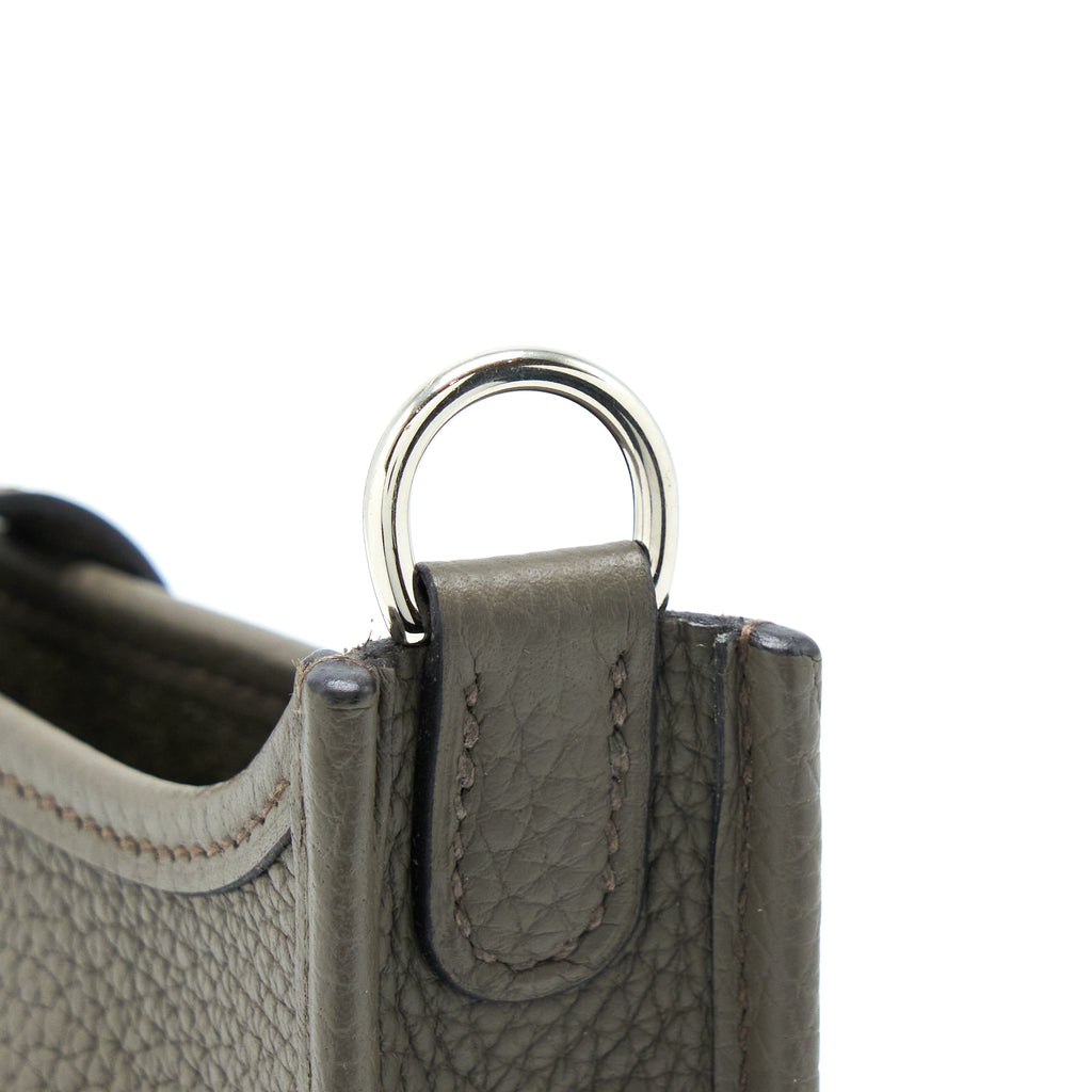 HERMES MINI EVELYN CLEMENCE GRIS ETAIN SHW