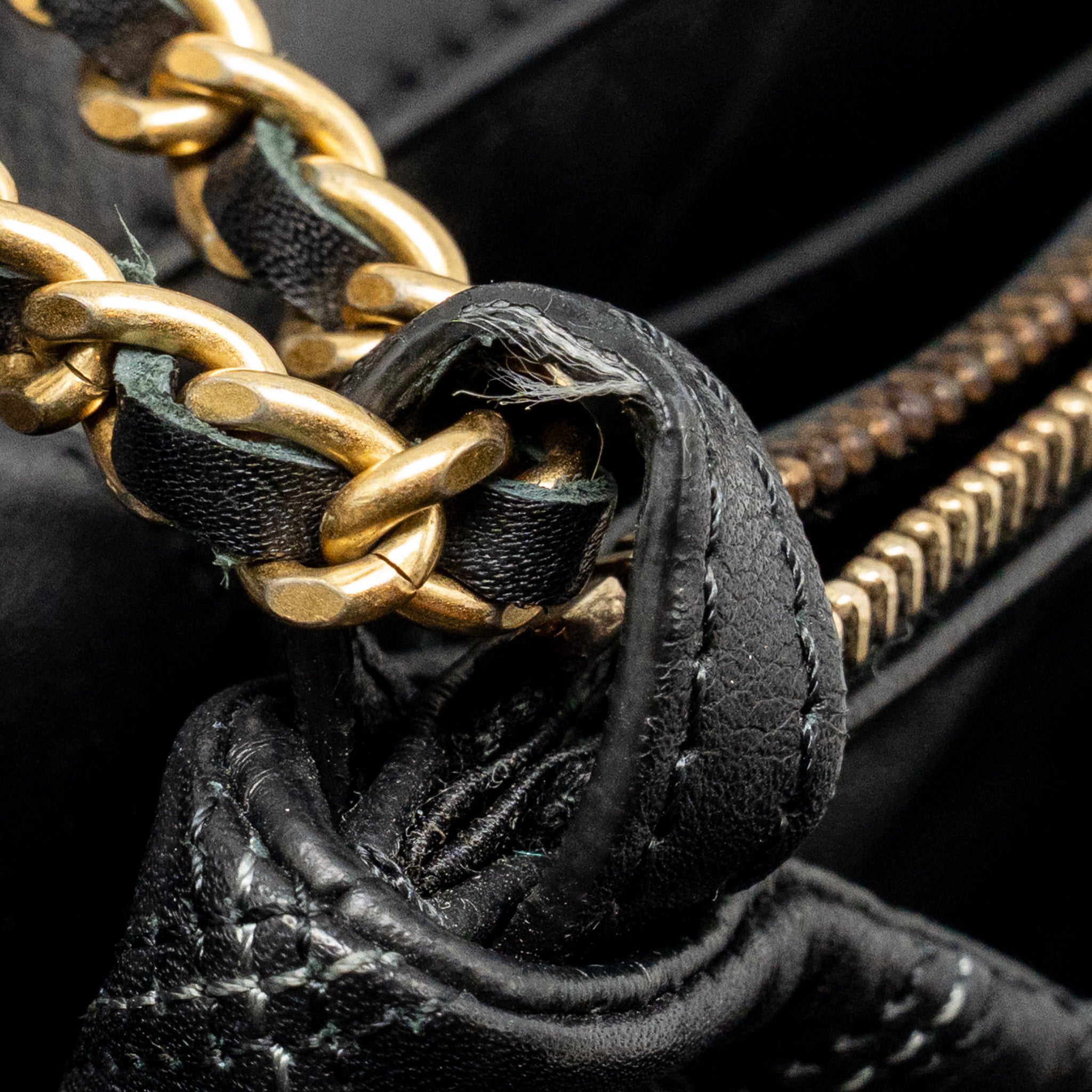 CHANEL THIN CITY FLAP BAG CALFSKIN BLACK GHW