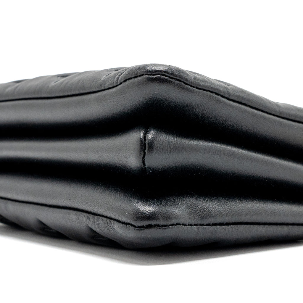 LOUIS VUITTON COUSSIN BB MONOGRAM EMPREINTE LAMBSKIN BLACK GHW