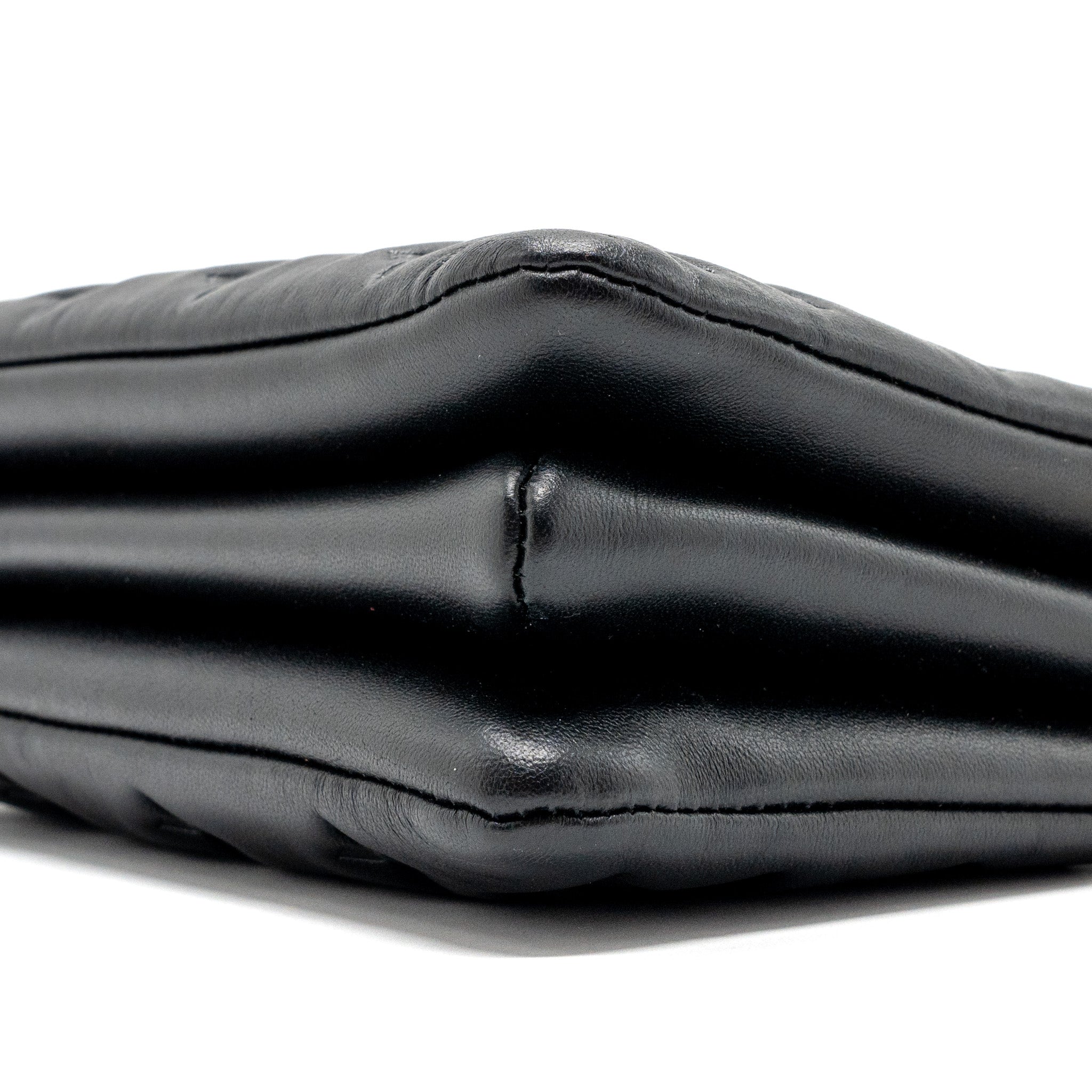 LOUIS VUITTON COUSSIN BB MONOGRAM EMPREINTE LAMBSKIN BLACK GHW