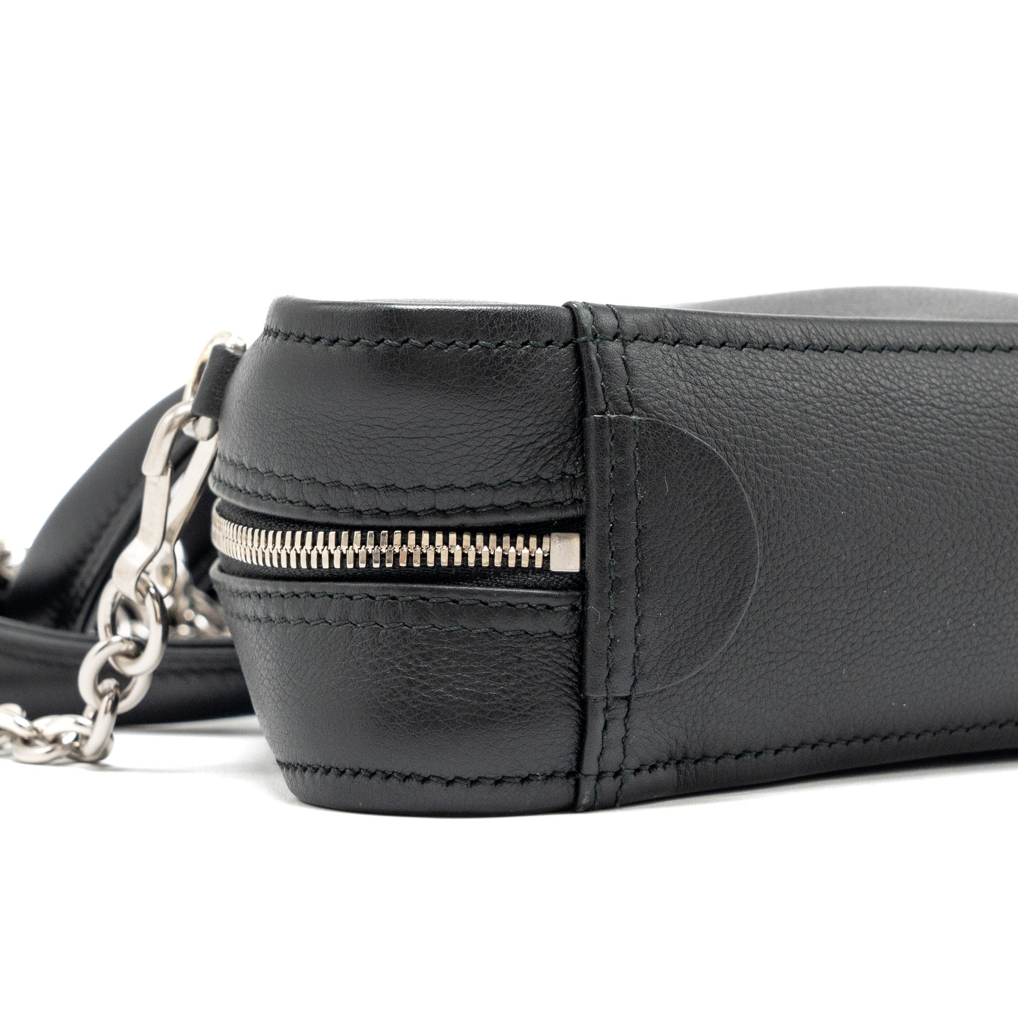 BALENCIAGA TRIANGLE DUFFLE BAG CALFSKIN BLACK SHW