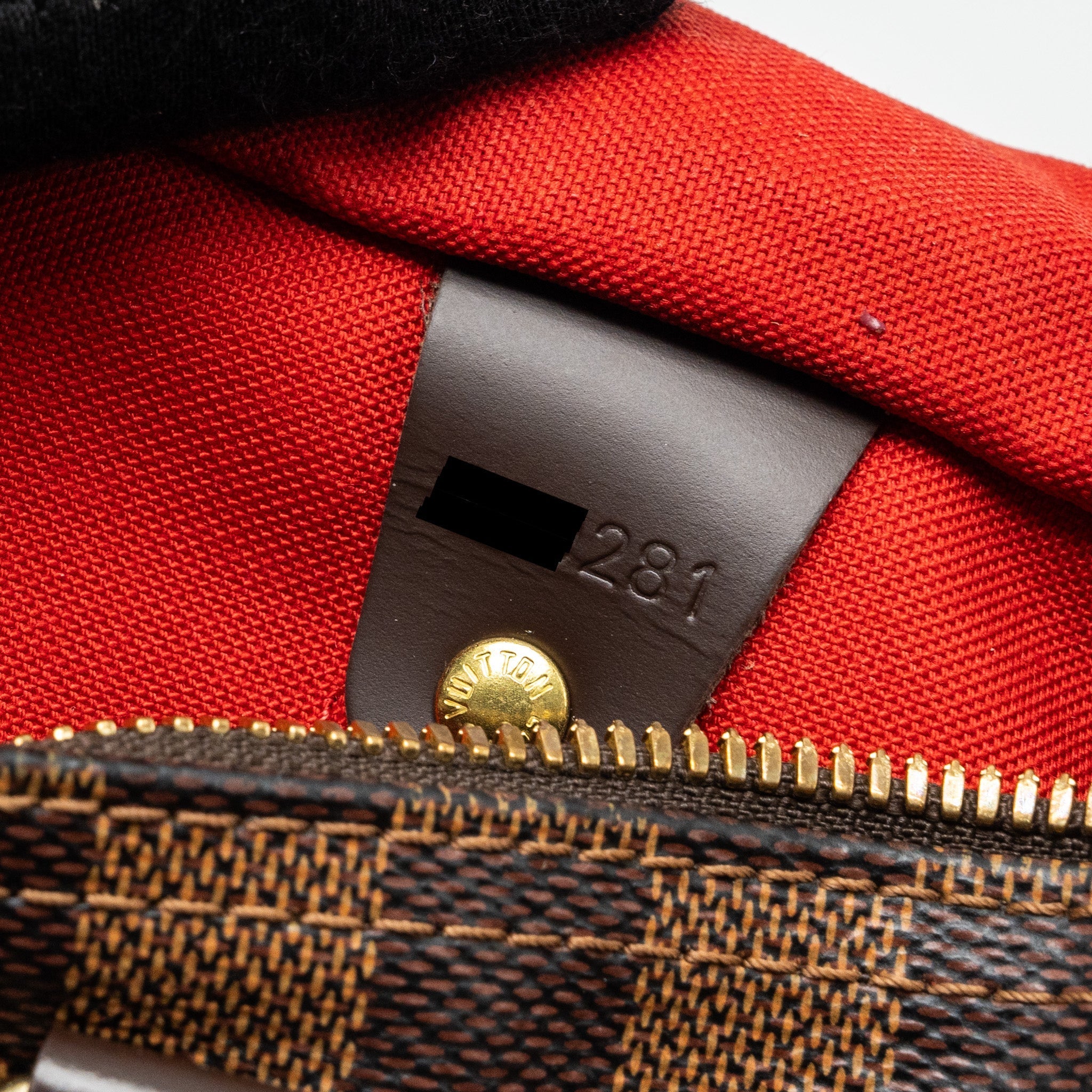 LOUIS VUITTON SPEEDY BANDOULIERE 25 DAMIER EBENE GHW