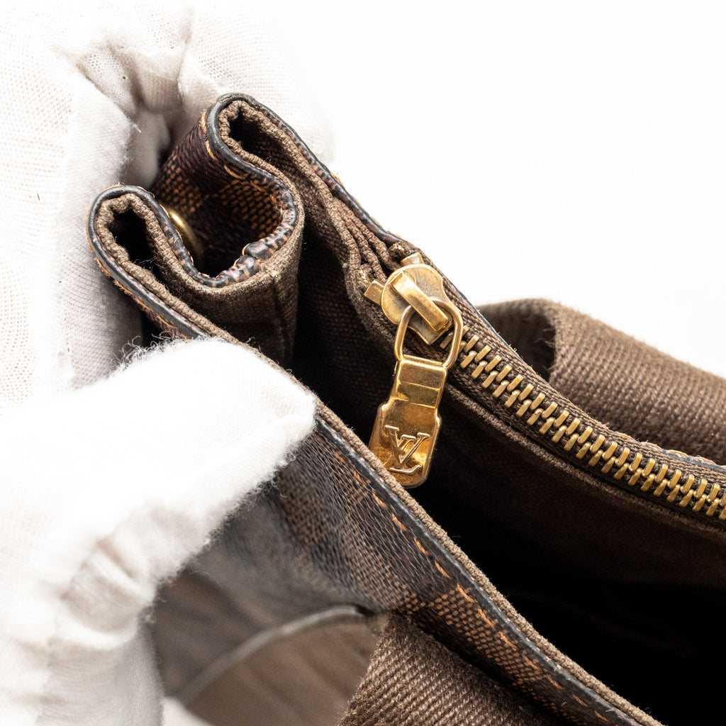 LOUIS VUITTON BEAUBOURG TOTE DAMIER EBENE CANVAS GHW