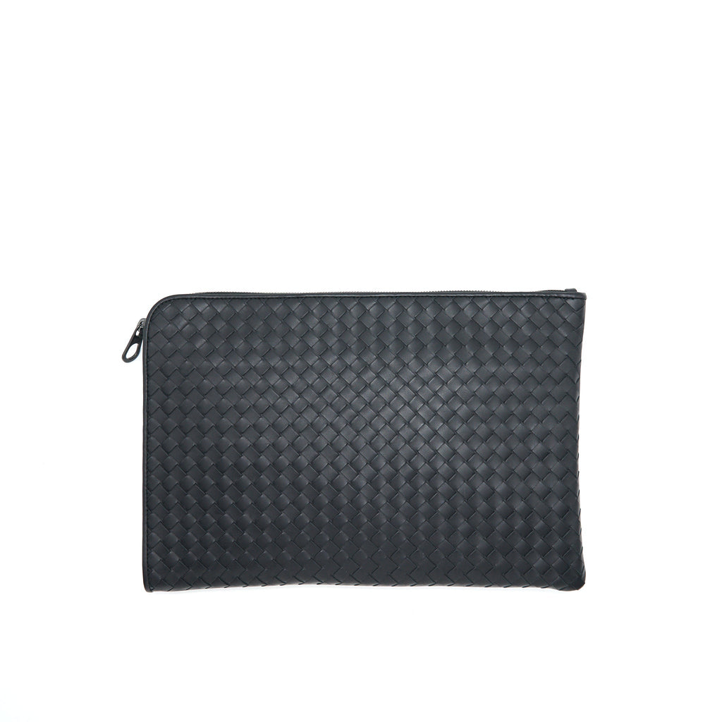 BOTTEGA VENETA INTRECCIATO WEAVE SMALL DOCUMENT CASE/ CLUTCH