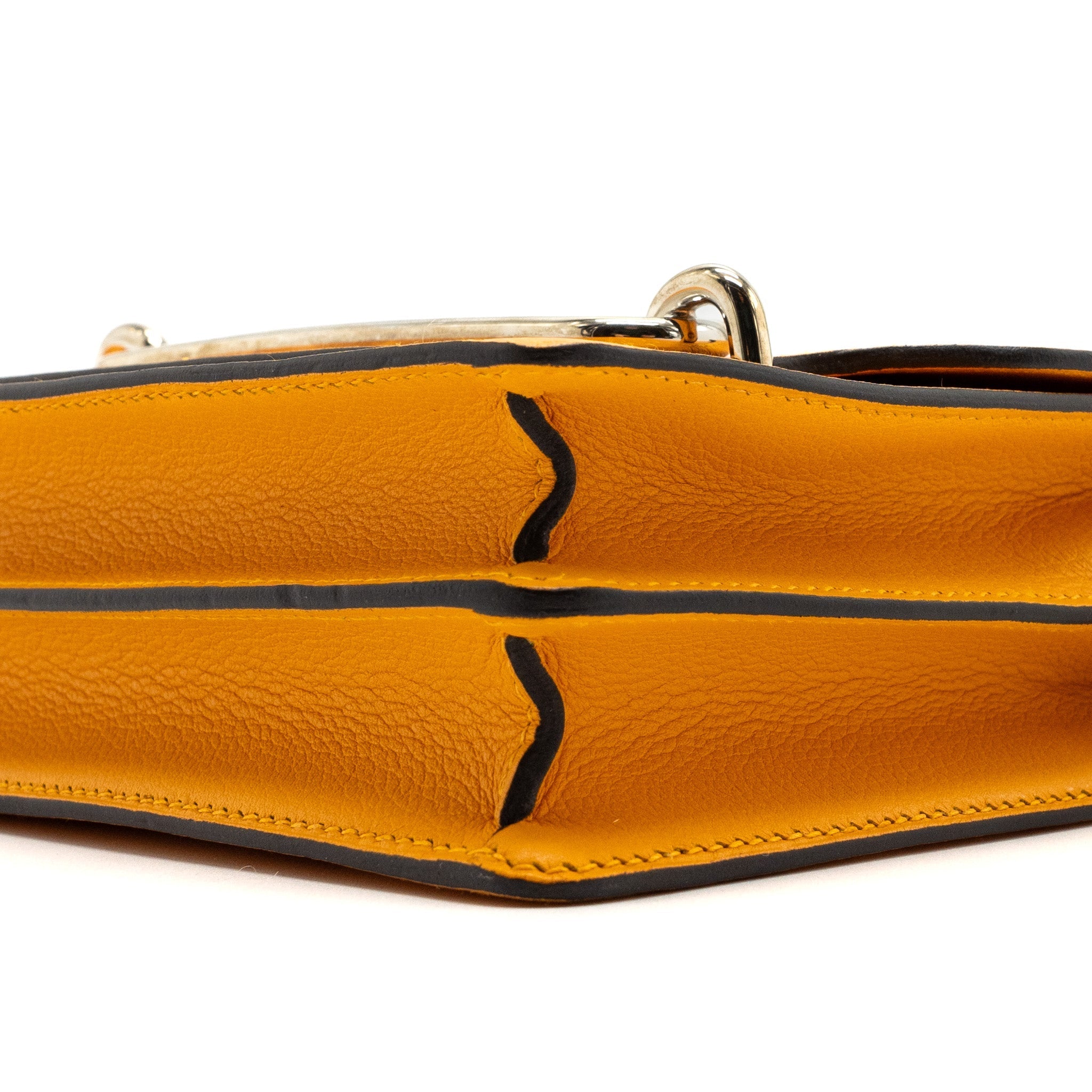 HERMES MINI ROULIS EVERCOLOR JAUNE D’OR LGHW