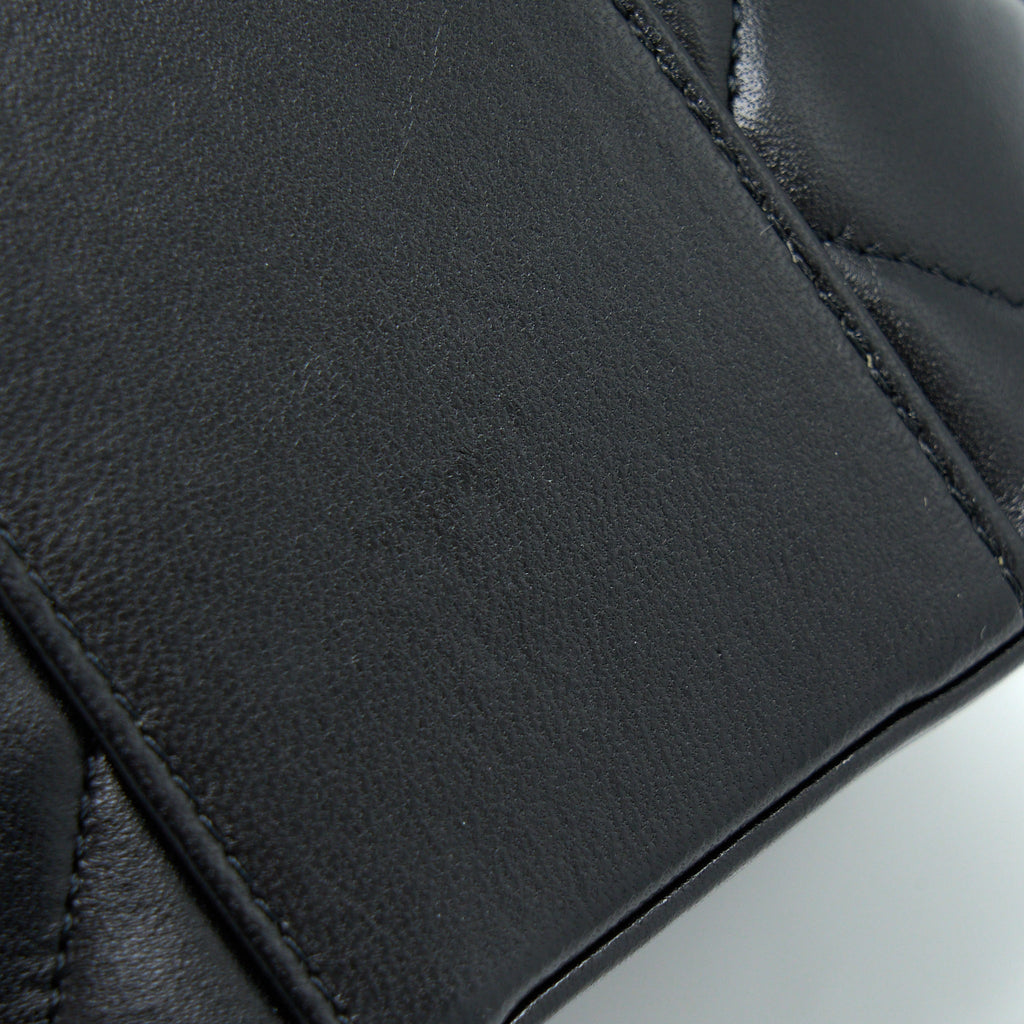 CHANEL TRENDY VANITY CASE LAMBSKIN BLACK LGHW (MICROCHIP)