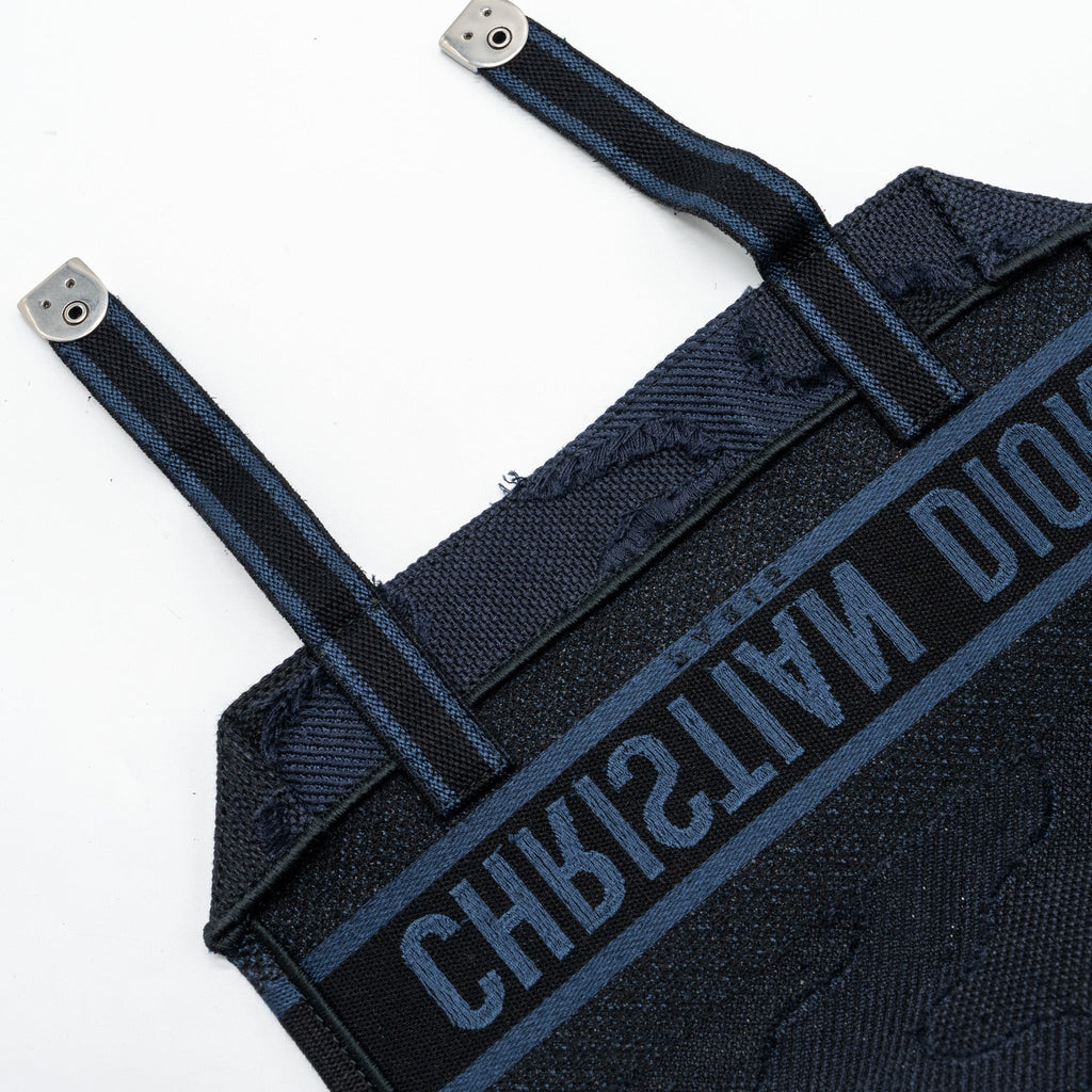 DIOR DIORCAMP MESSENGER BAG CANVAS DARK BLUE SHW