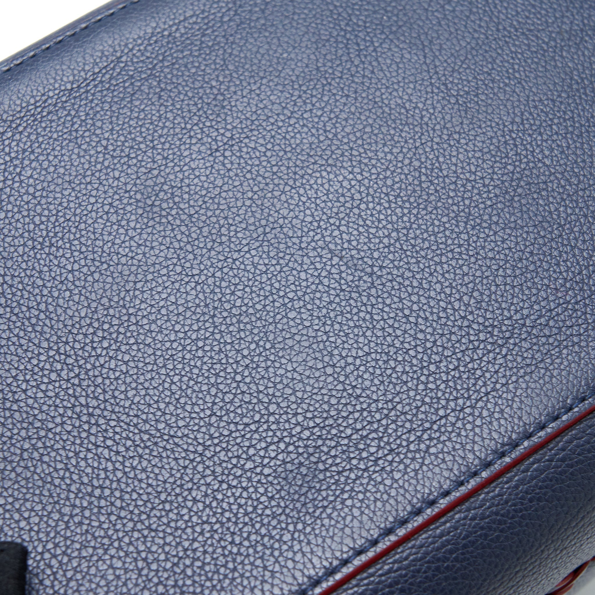 LOUIS VUITTON LOCKME BUCKET BAG CALFSKIN DARK BLUE SHW