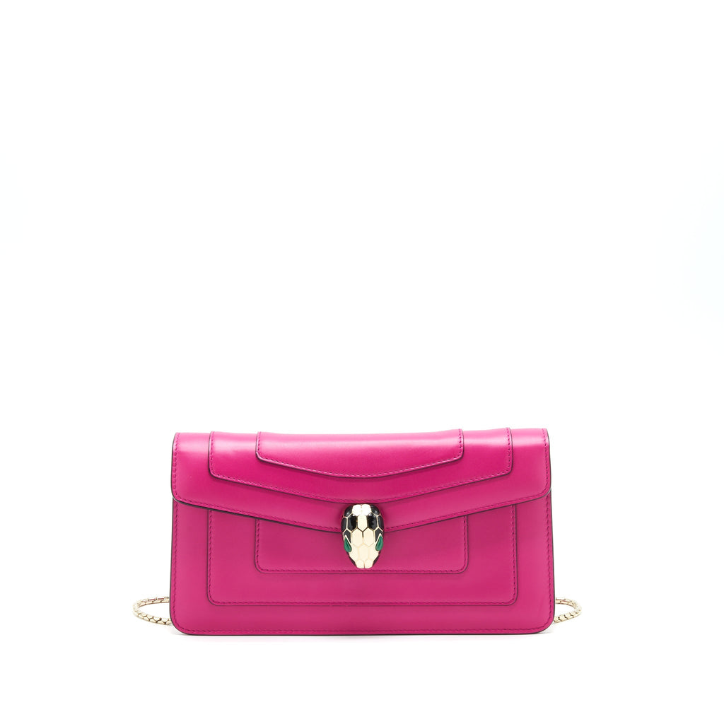 BVLGARI SLING PINK SPINEL FEMALE CROSSBODY BAG