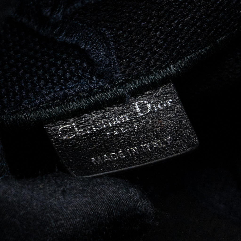 DIOR DIORCAMP MESSENGER BAG CANVAS DARK BLUE SHW