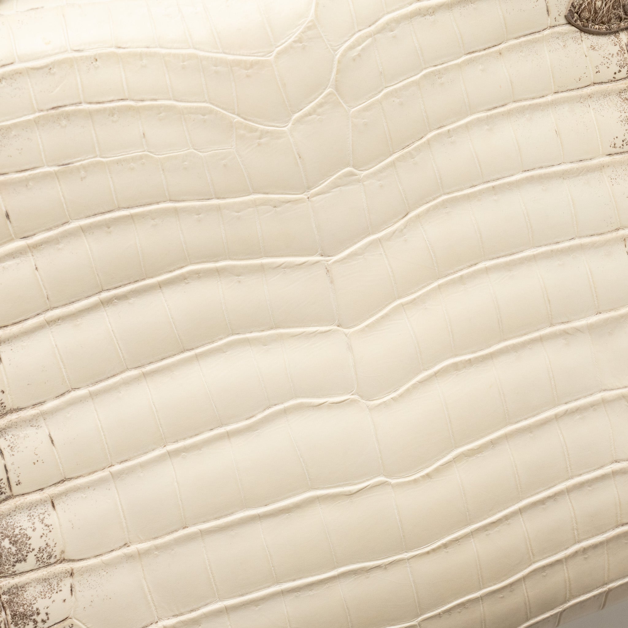 HERMES KELLY 32 CROCODILE NILOTICUS HIMALAYA BLANC SHW