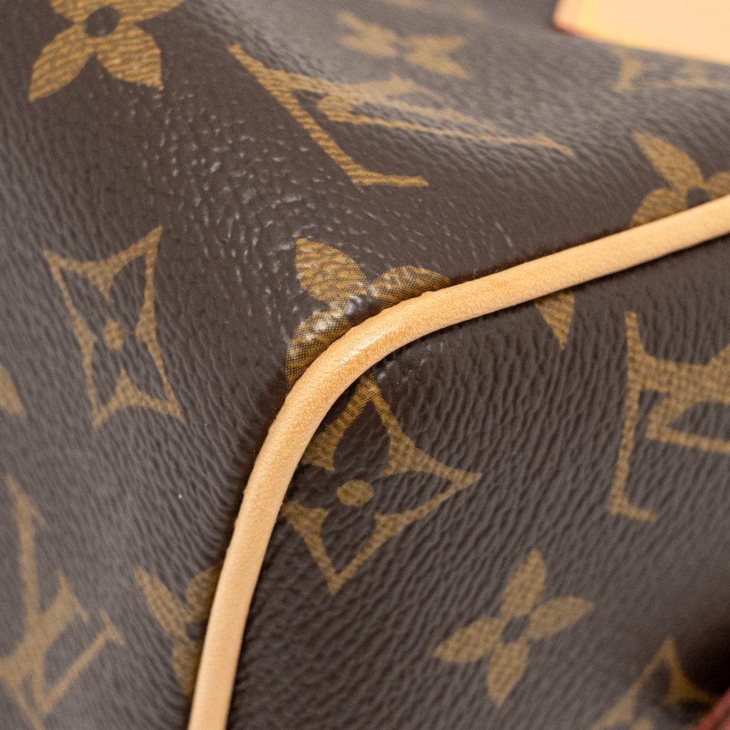 LOUIS VUITTON SPEEDY 20 BANDOULIERE MONOGRAM CANVAS GHW