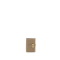 HERMES BEARN MINI WALLET MYSORE GOATSKIN ETOUPE GHW