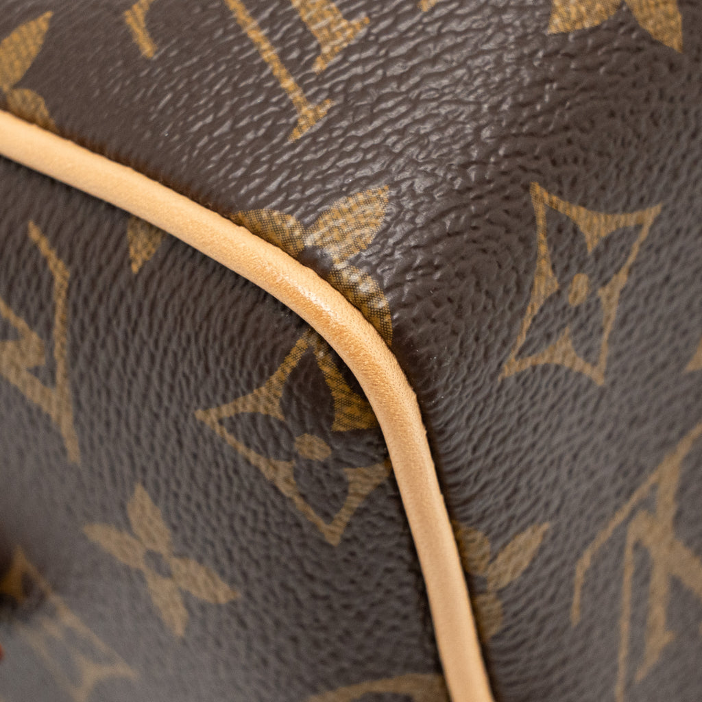 LOUIS VUITTON SPEEDY 20 BANDOULIERE MONOGRAM CANVAS GHW