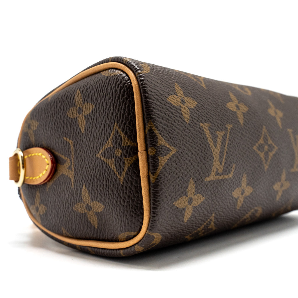 LOUIS VUITTON NANO SPEEDY MONOGRAM CANVAS GHW